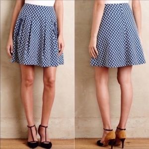 Anthropologie Maeve Fit and Flare Skirt, size 12